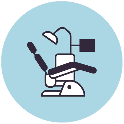dentist chair icon