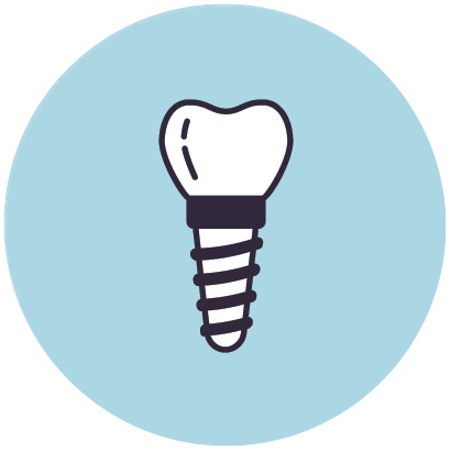 dental implant icon
