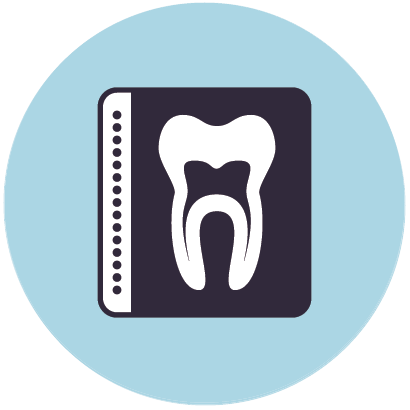 tooth x-ray icon
